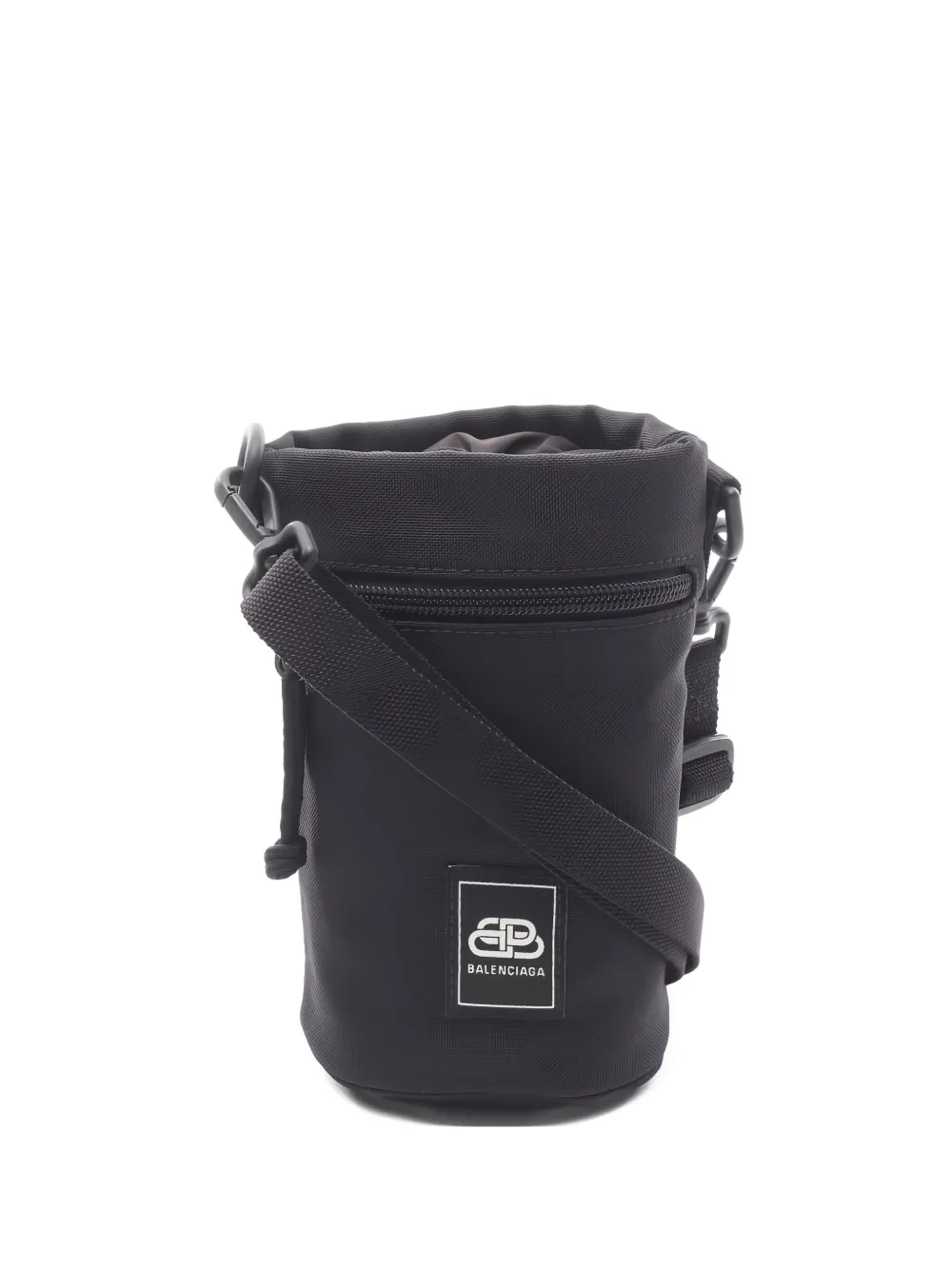 Balenciaga Pre-Owned 2010s Weekend bottle holder logo-plaque sholder bag | Black | Image 1