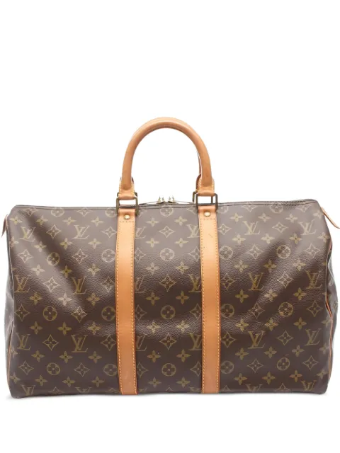 Louis Vuitton Pre-Owned 2002 Monogram Keepall 45 travel bag
