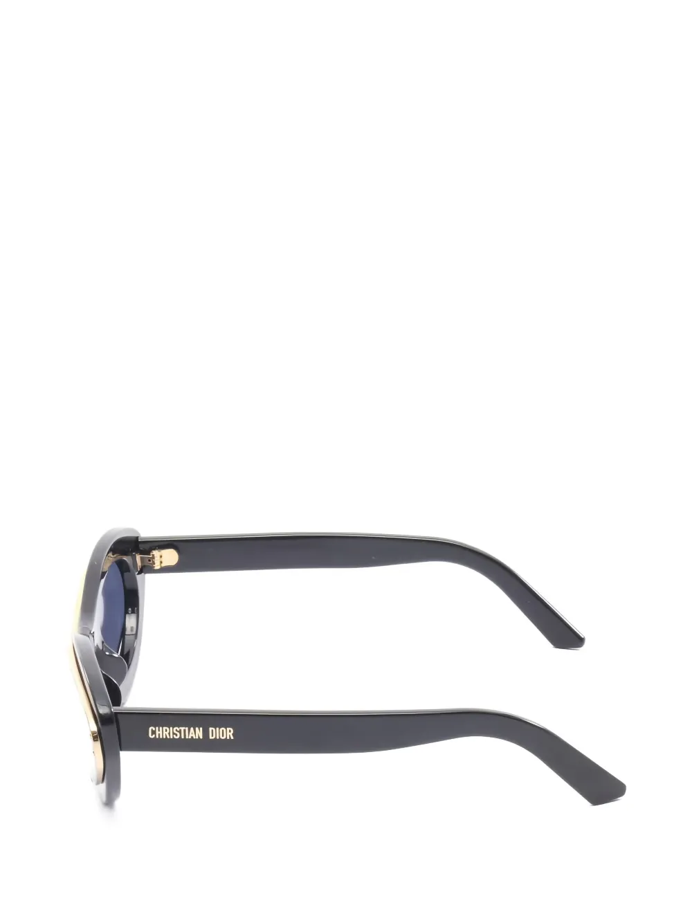 Pre-owned Dior Meteor B1i Cat-eye Sunglasses In Black