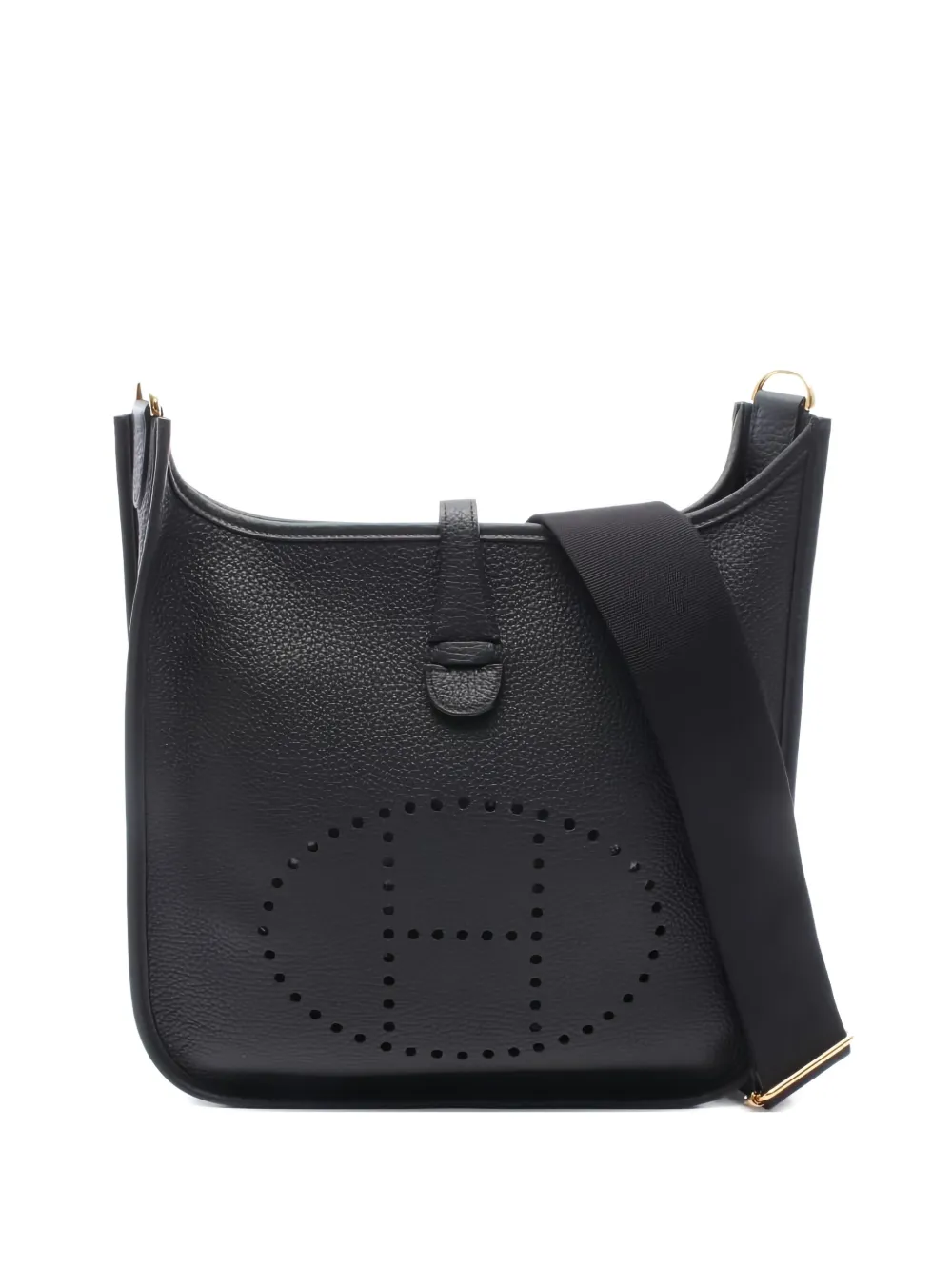 Hermès Pre-Owned 2025 Evelyn 3 Troyes PM shoulder bag - Black