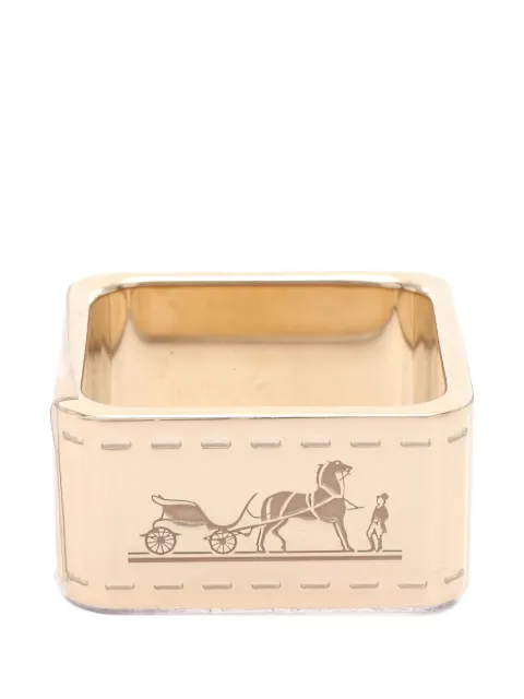 Hermès Pre-Owned 2020s Bolduc 90 graphic scarf ring