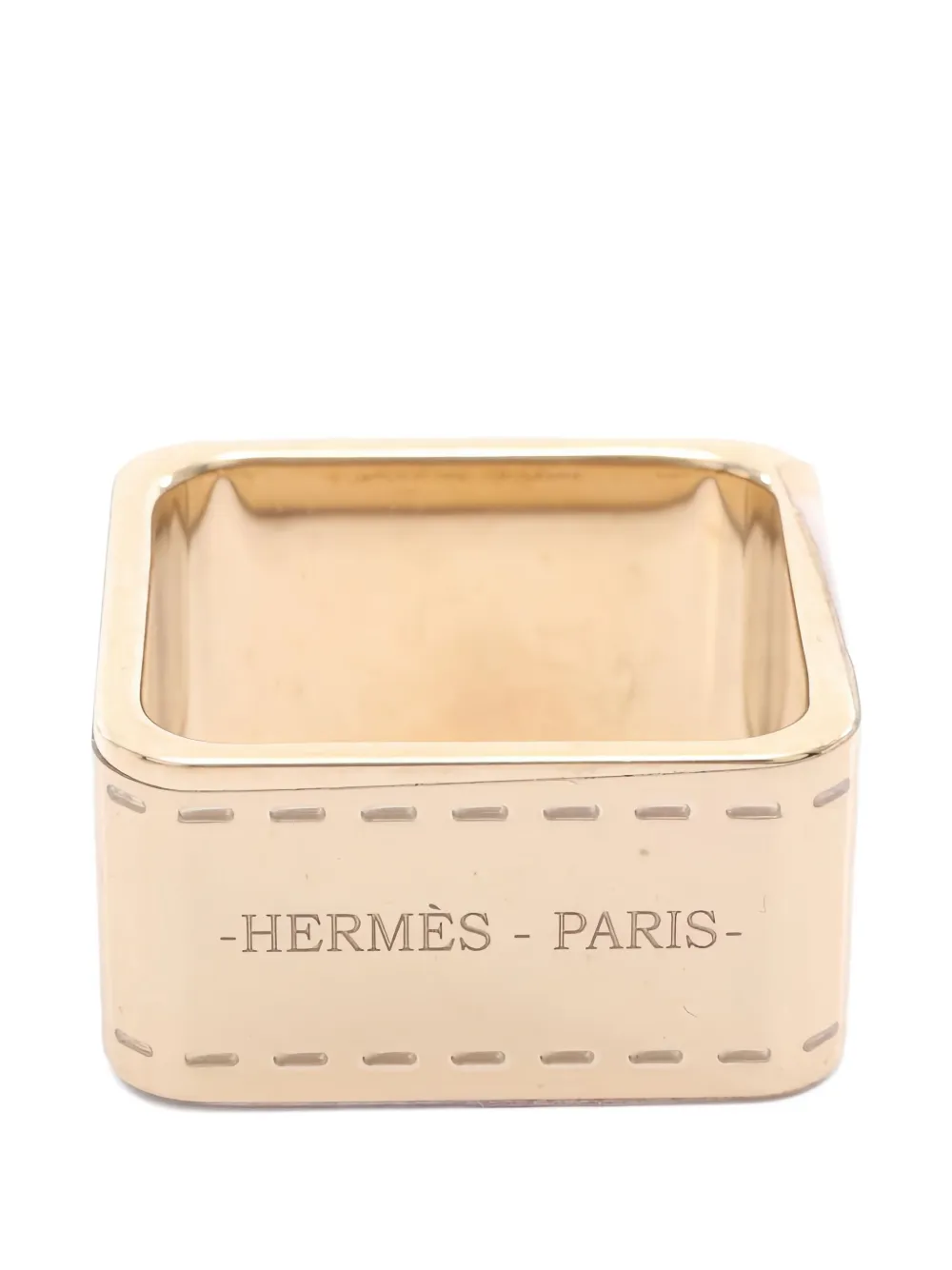 Hermès Pre-Owned 2020s Bolduc 90 graphic scarf ring | Image 2