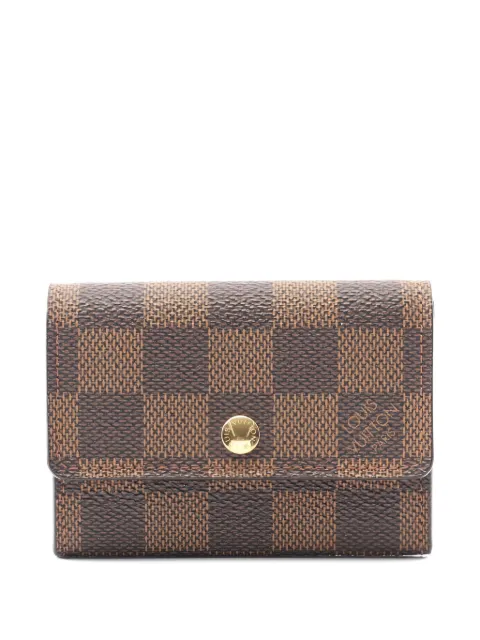 Louis Vuitton Pre-Owned cartera Portomonepura Damier Ebene 2004
