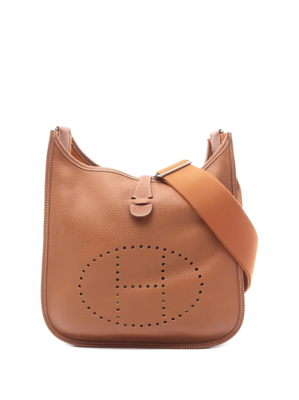 Hermès Pre-Owned 2022 Evelyn 3 Trois PM shoulder bag - Marrone