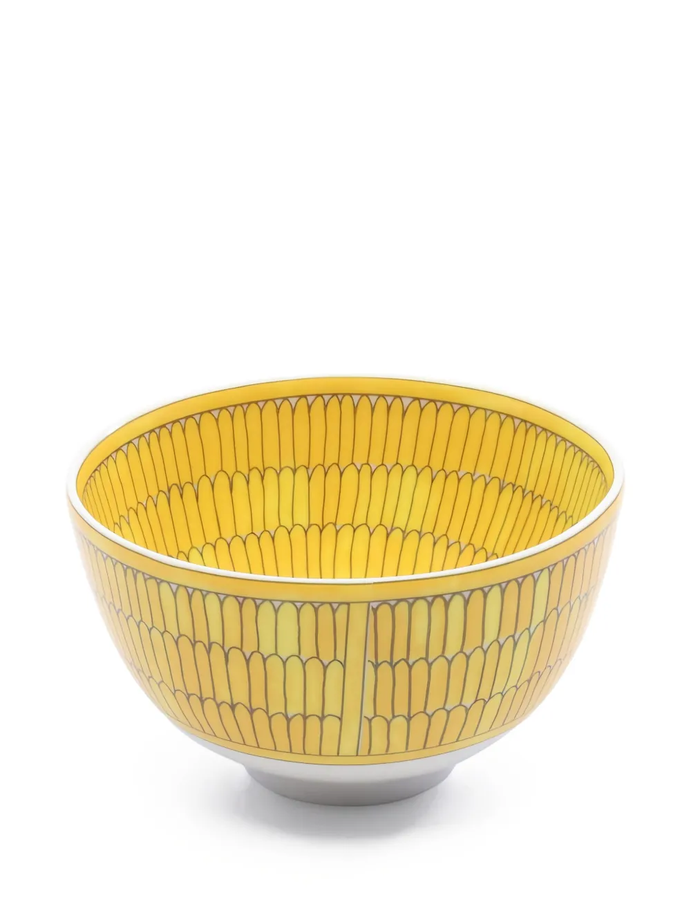 Hermès Pre-Owned 2020s Soleil D'Hermès tableware bowl (9.5cm) | Yellow | Image 1