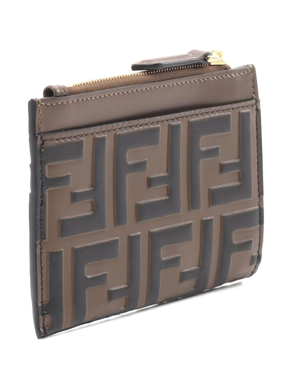 Fendi Pre-Owned 2020s FF Diamonds zip card holder | Image 2