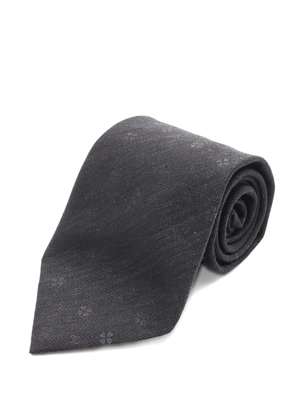 CHANEL Pre-Owned 1985-1988 Clover Coco Mark tie | Image 2
