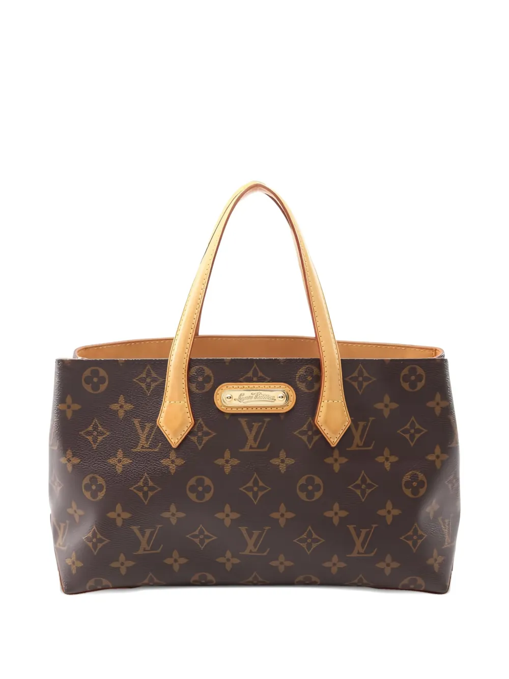 Pre-owned Louis Vuitton 2010 Monogram Tote Bag In Brown