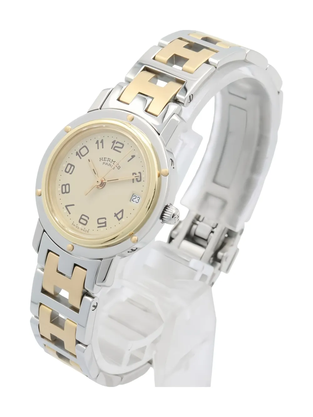 Hermès Pre-Owned 2010s Clipper 15mm | Gold | Image 1