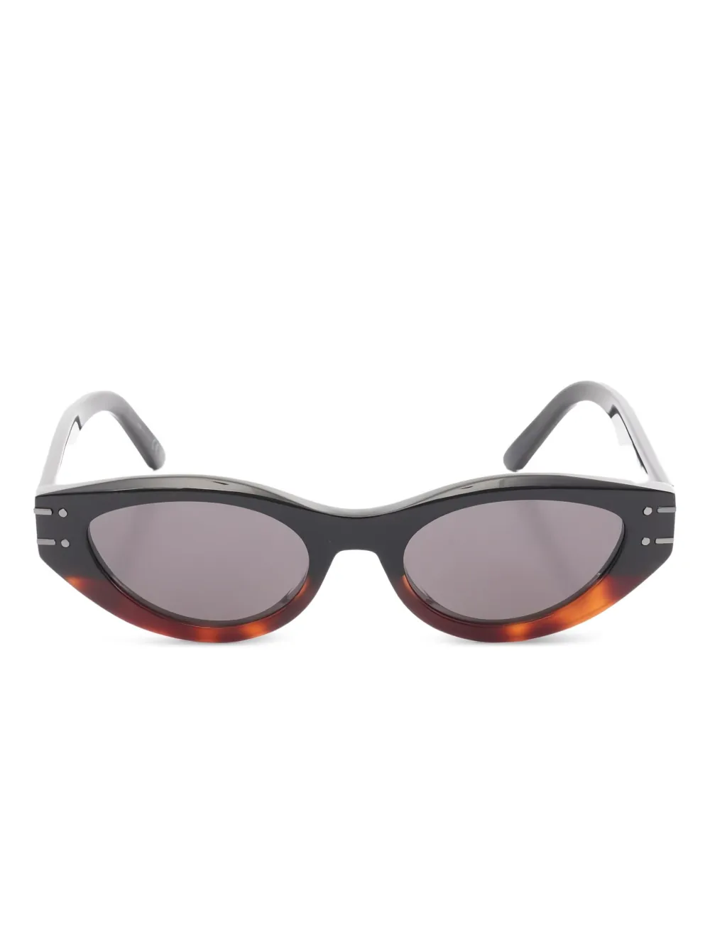 Christian Dior Pre-Owned 2020s Signature B51 cat-eye sunglasses | Black | Image 1