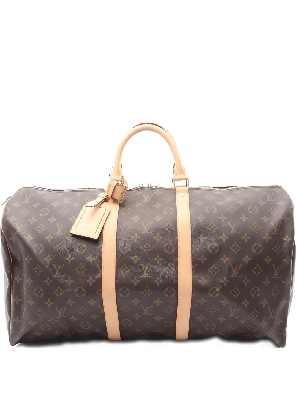 Louis Vuitton Pre-Owned 2010s Keepall 55 Monogram travel bag | Brown | Image 1
