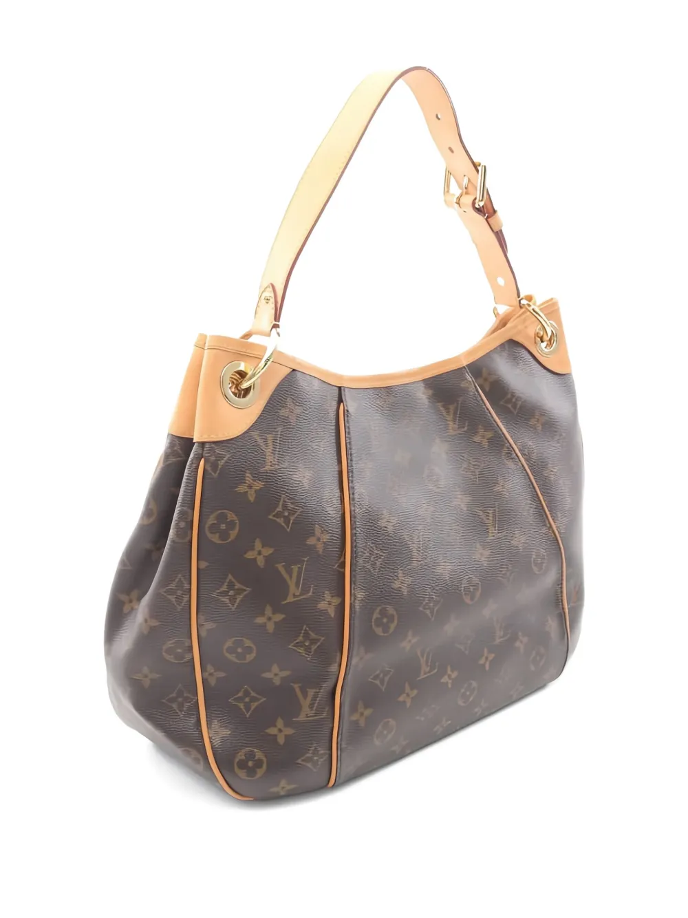 Pre-owned Louis Vuitton 2010 Monogram One Shoulder Bag In Brown
