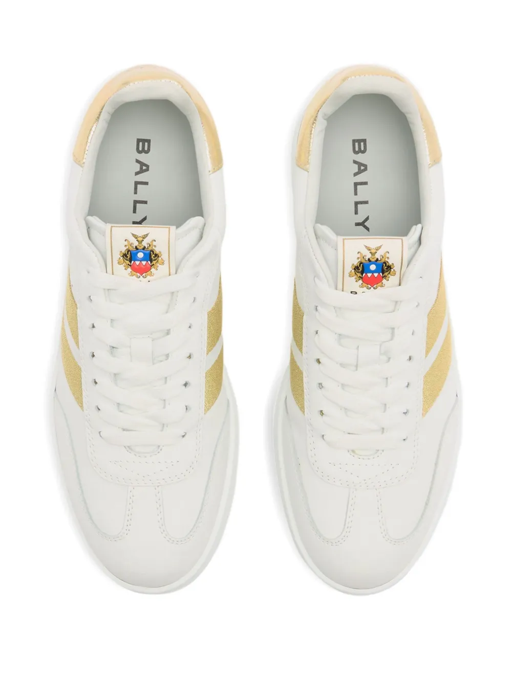 Bally Leren sneakers Wit