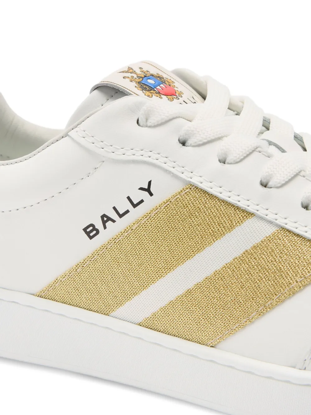 Bally Leren sneakers Wit