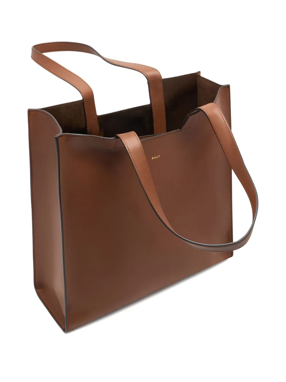 Bally Easy Tote Bag In Brown