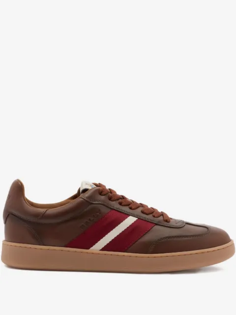 Bally stripe-detailing leather sneakers 