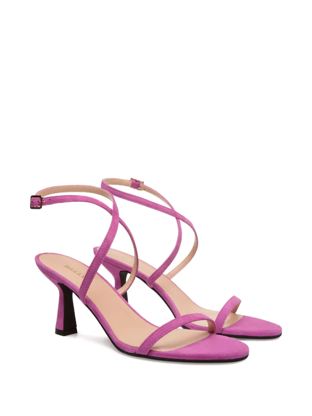 Bally Suède sandalen met bandjes Roze