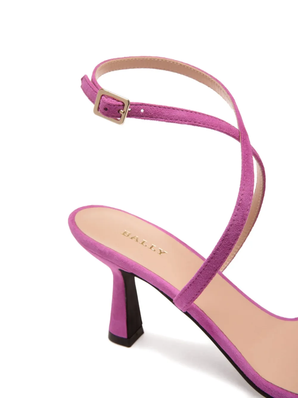 Bally Suède sandalen met bandjes Roze