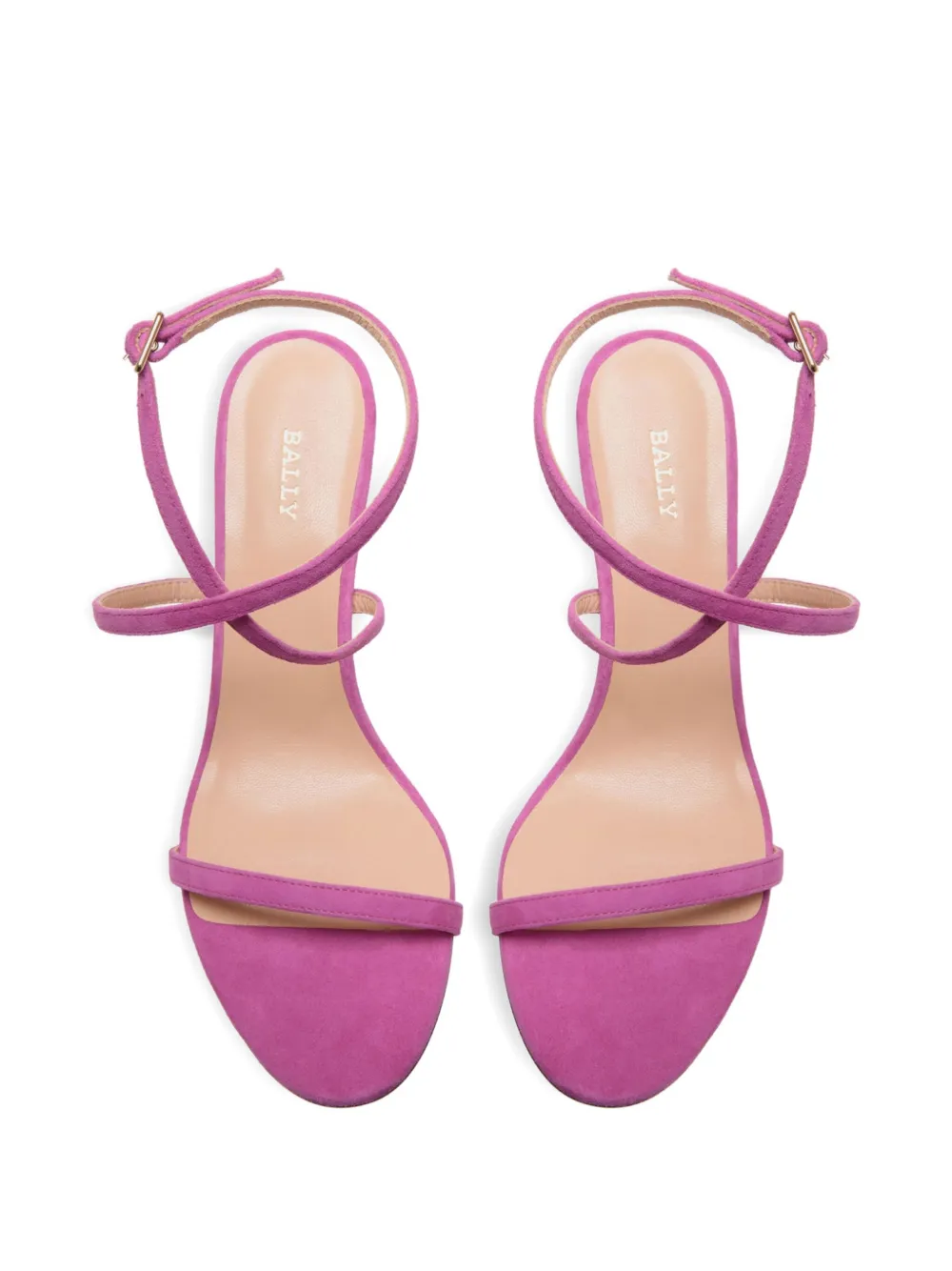 Bally Suède sandalen met bandjes Roze
