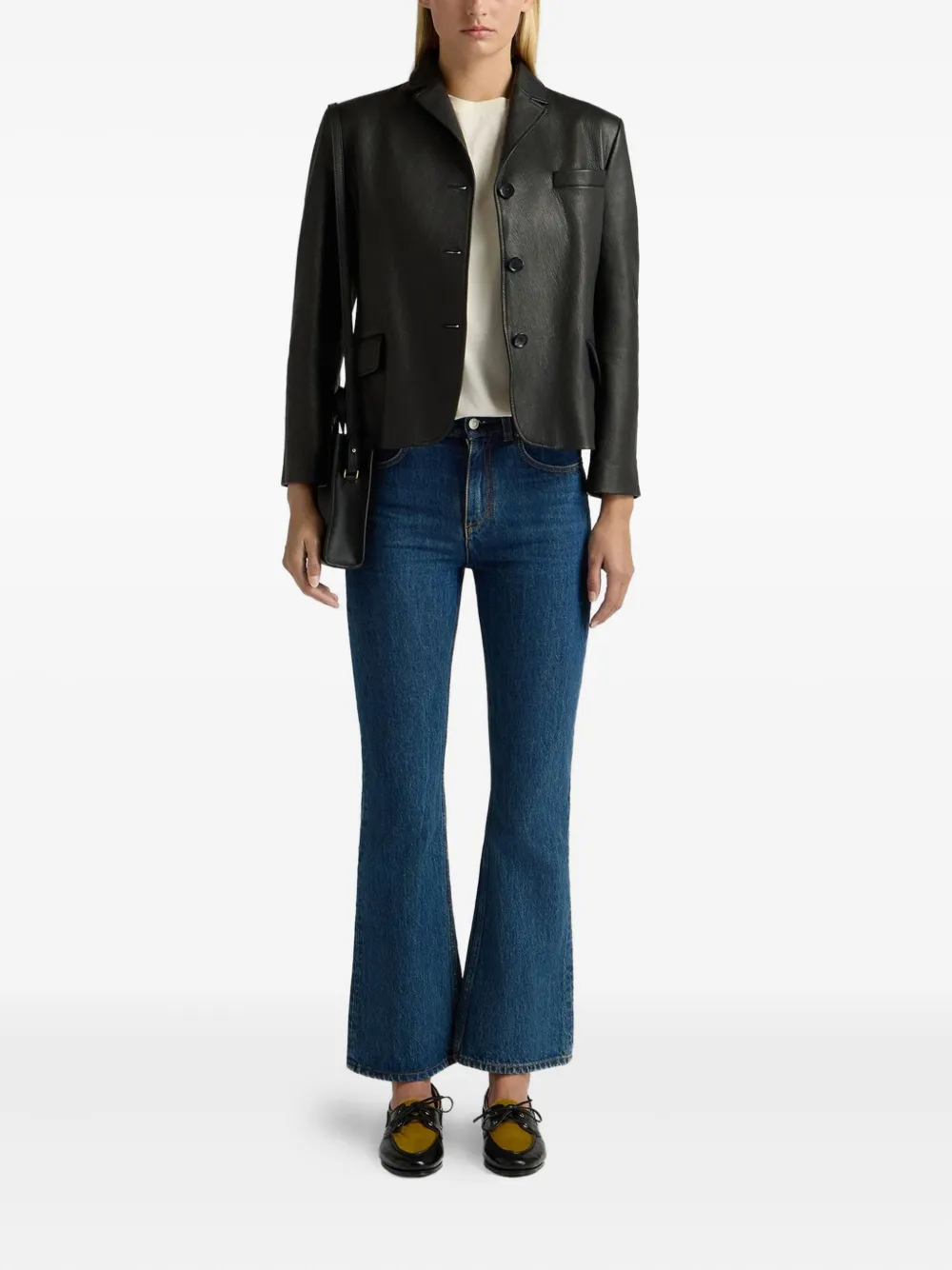 Bally button leather blazer | Blazers | Image 2