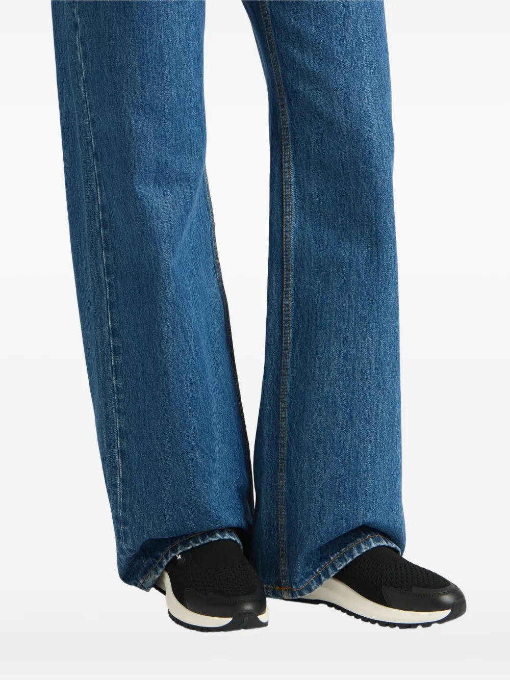Bally Sneakers met logopatch Zwart