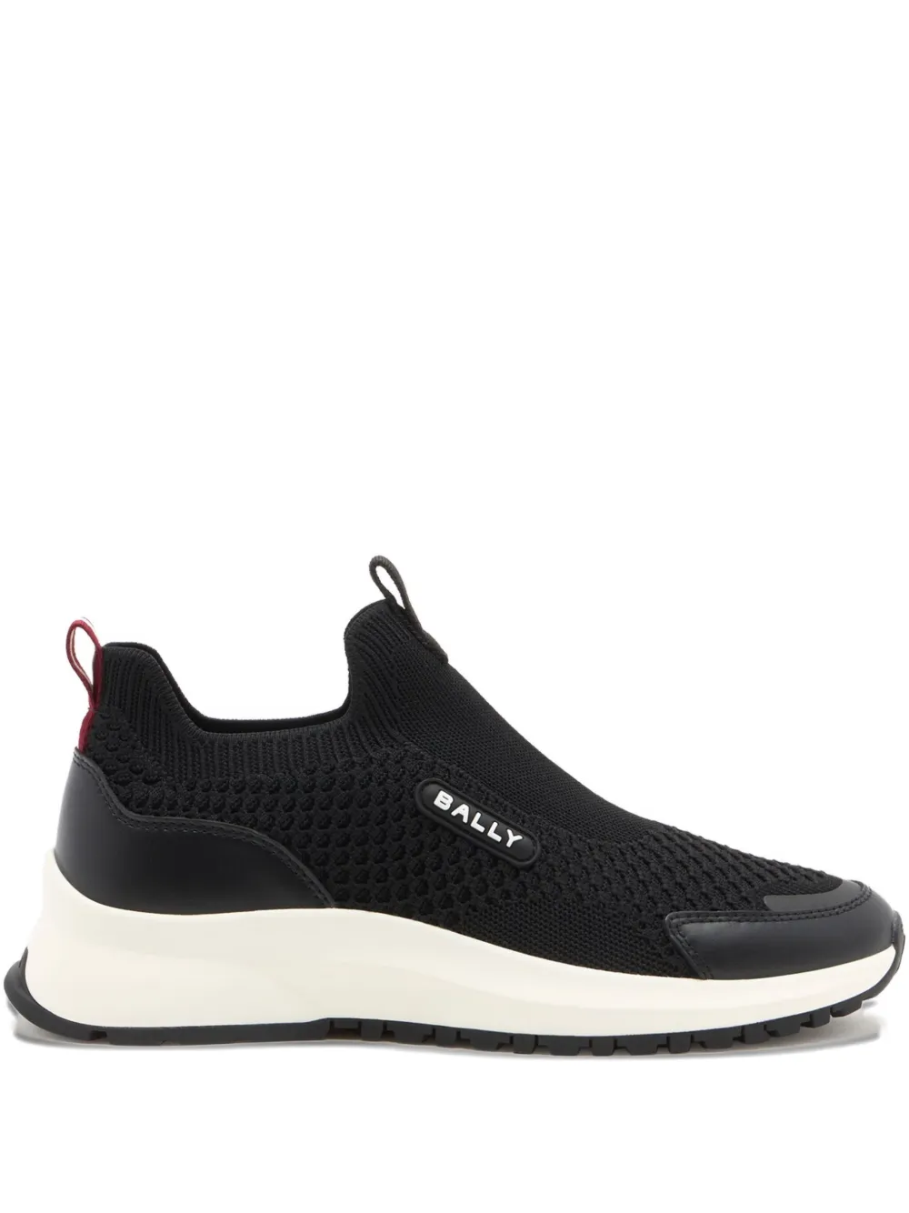 Bally logo-patch sneakers | Black | Image 1