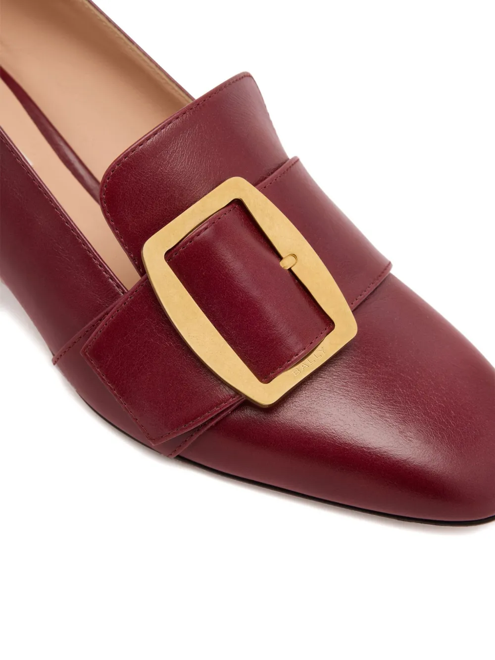 Bally 40 mm Boucle pumps met gesp Rood