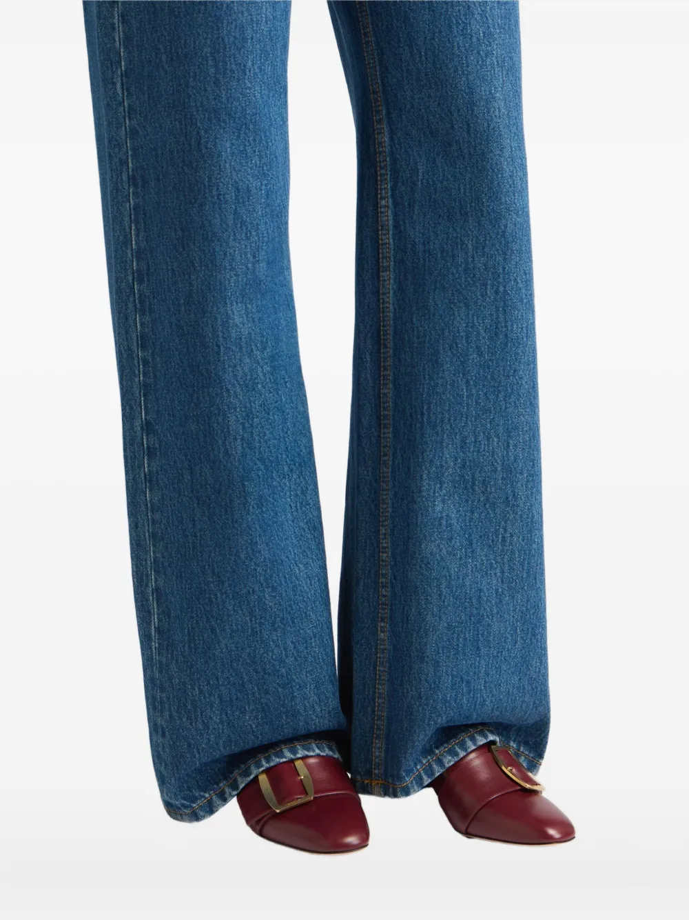 Bally 40 mm Boucle pumps met gesp Rood