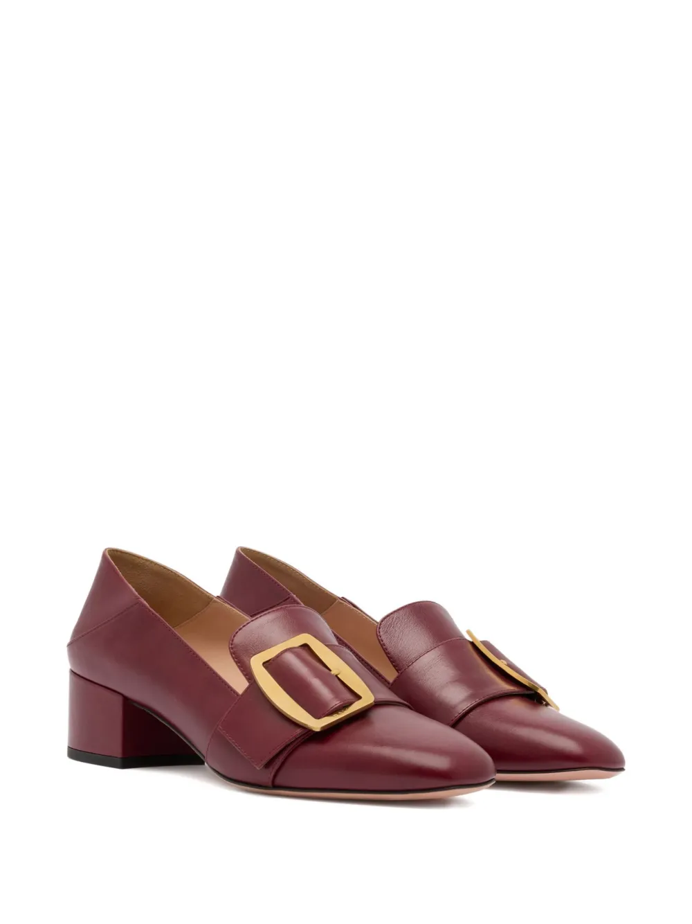 Bally 40 mm Boucle pumps met gesp Rood