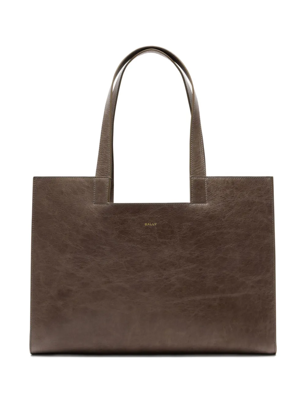 Bally Easy leather tote bag - Grigio