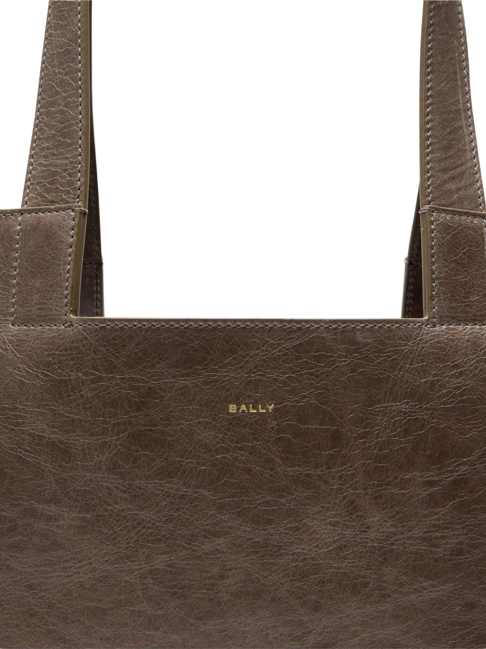 Bally Easy leren shopper Grijs