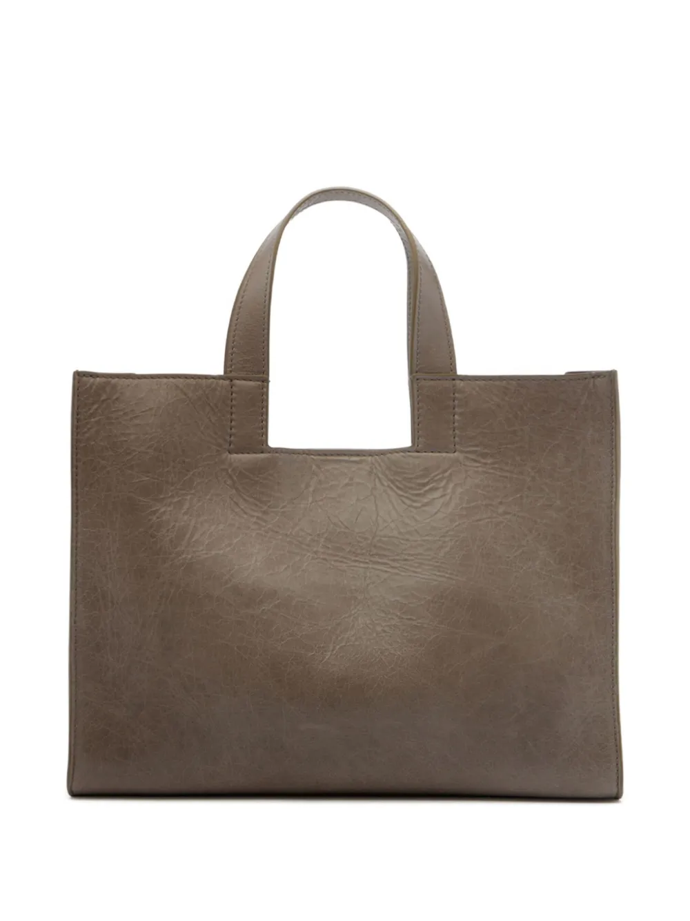Bally Easy Leather Tote Bag In Brown