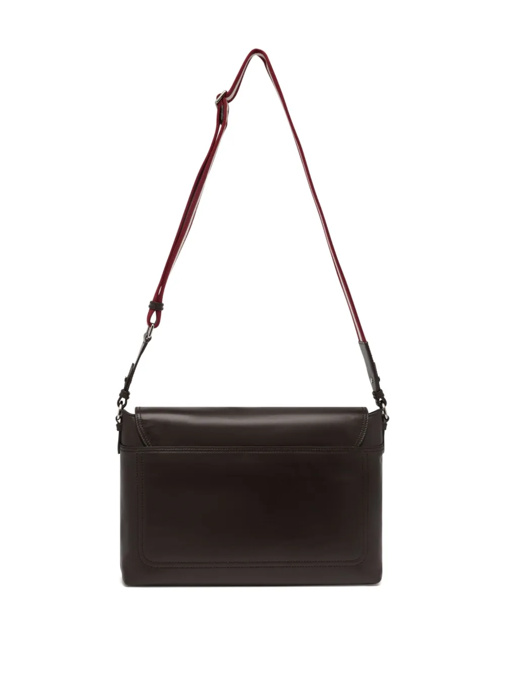 Bally Ray Leathershoulder Bag In Brown