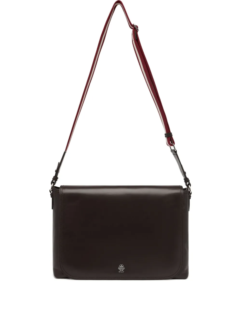 Bally Ray Leathershoulder Bag In Brown