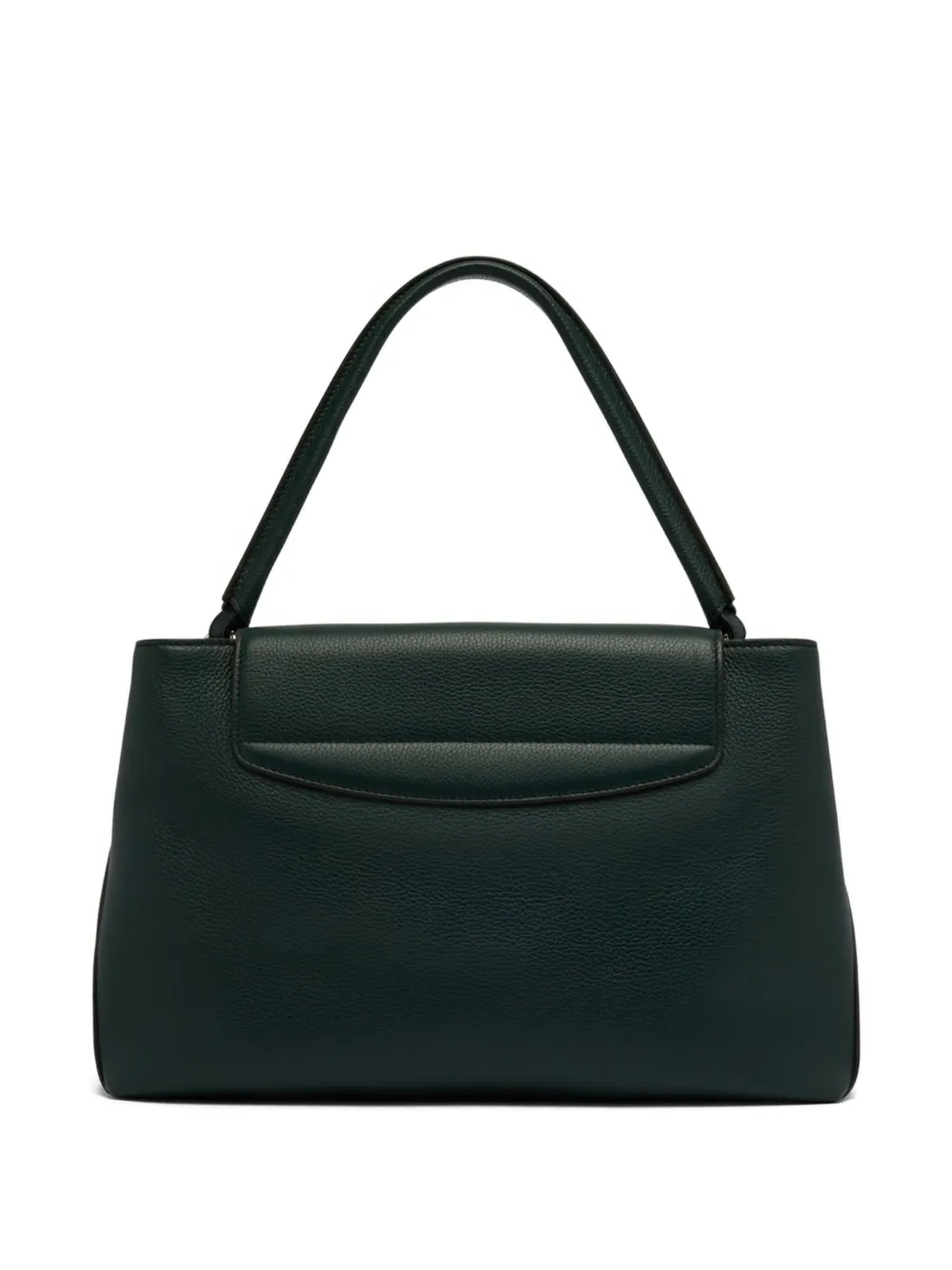 Bally Lock Me Grained Tote Bag In Green