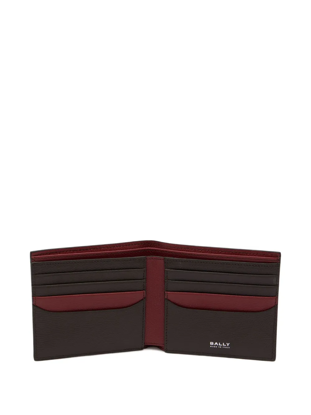 Bally Essential Grained Wallet In Brown