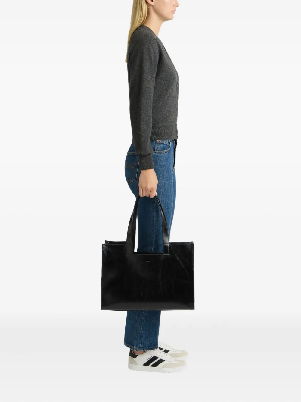 Bally Easy Tote Bag In Black