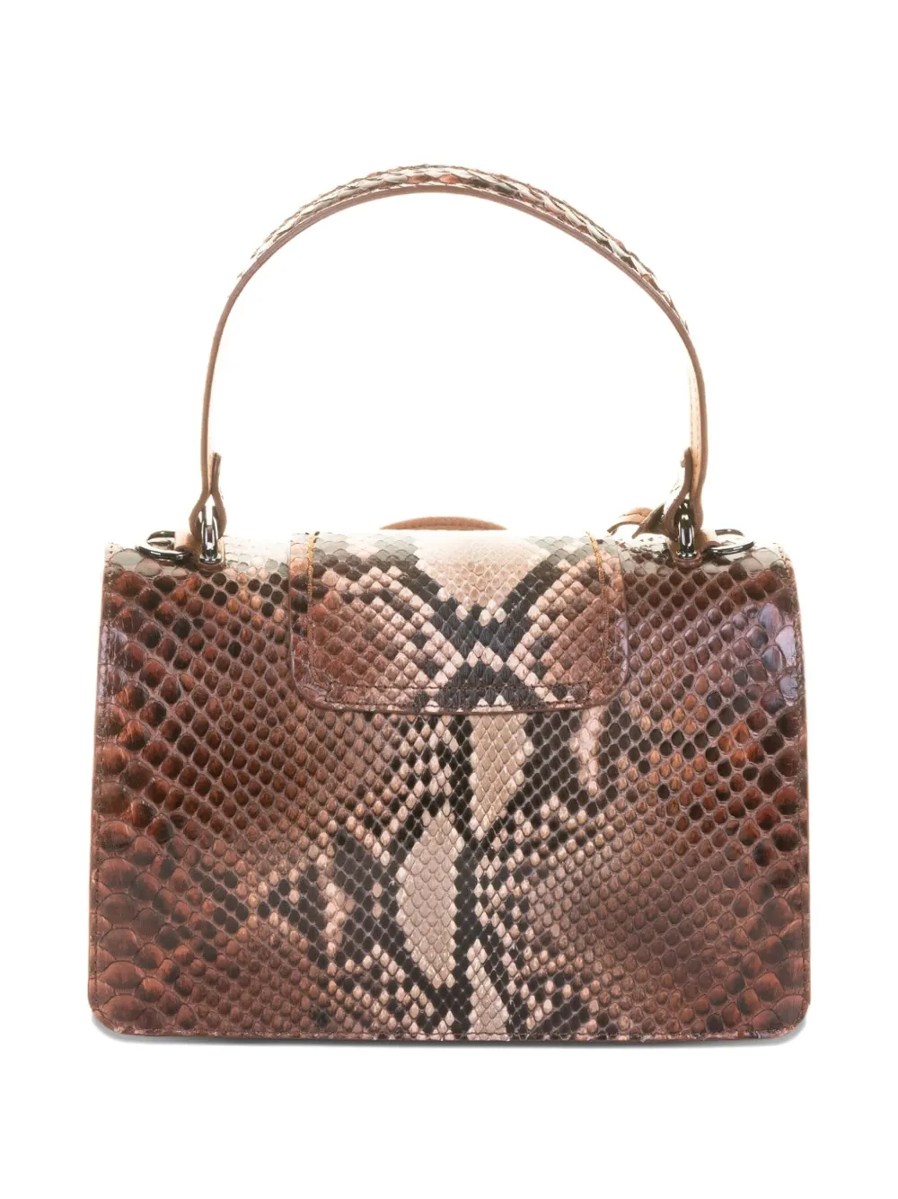 VISONA` leather clutch bag | Image 2