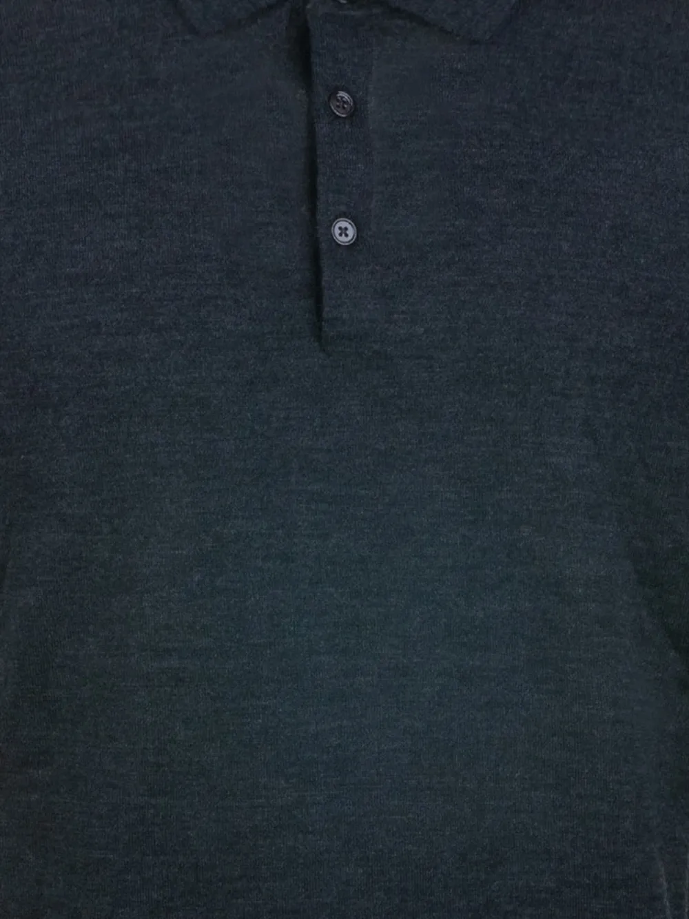 BROOKSFIELD Wollen poloshirt - Grijs