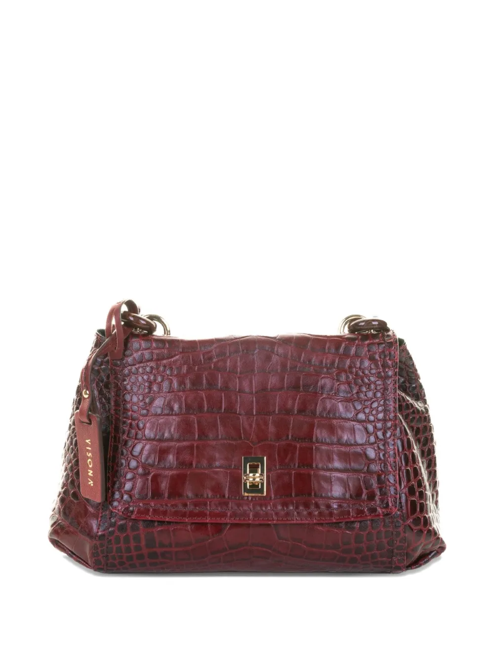 VISONA` embossed shoulder bag | Red | Image 1