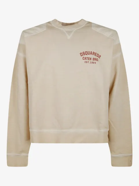 DSQUARED2 sudadera con panel en el hombro
