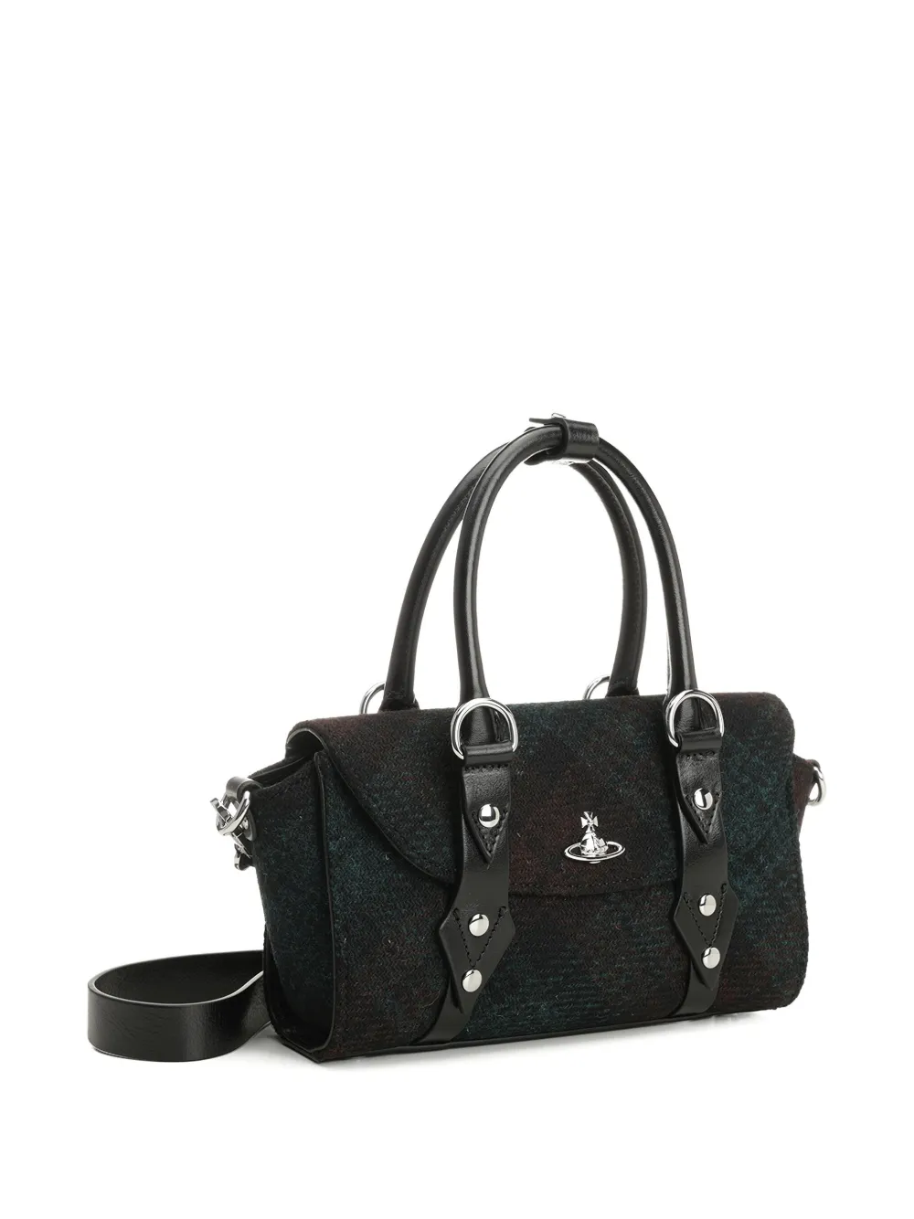 Vivienne Westwood mini Bettina tote bag - Zwart