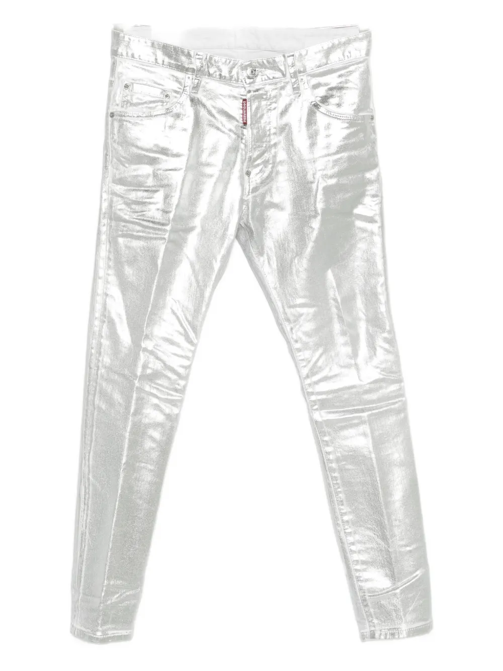 DSQUARED2 metallic-finish jeans | Silver | Image 1