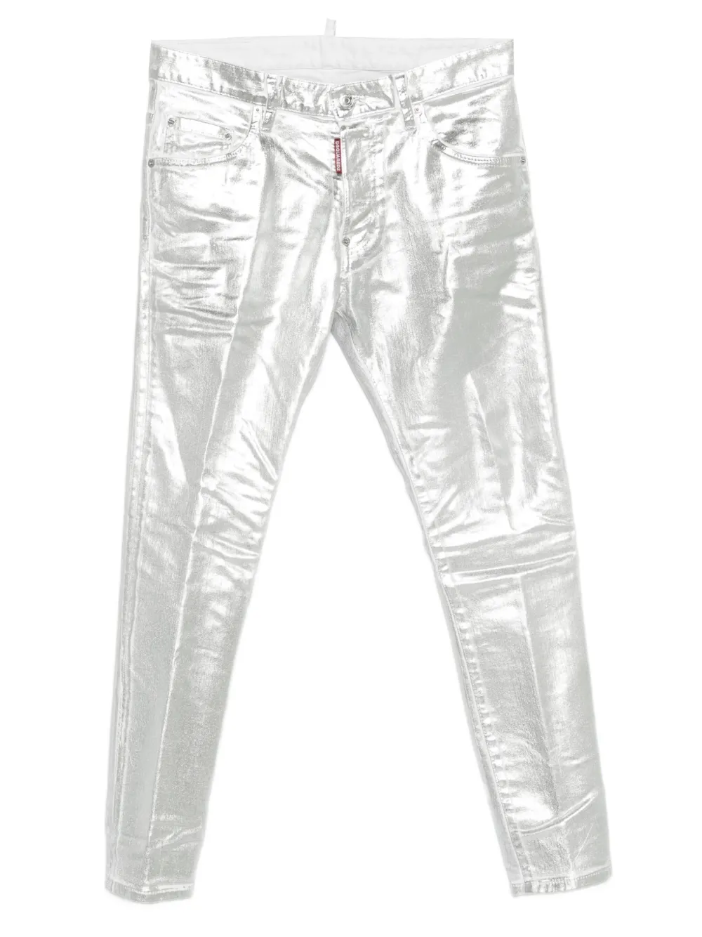 DSQUARED2 metallic-finish jeans | Silver | Image 1