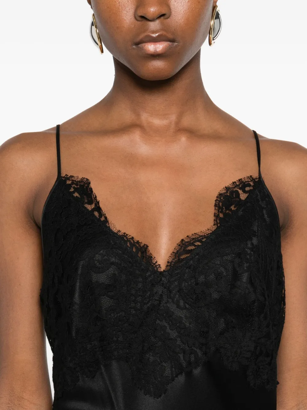 Il Volo Mira Midi Dress In Black