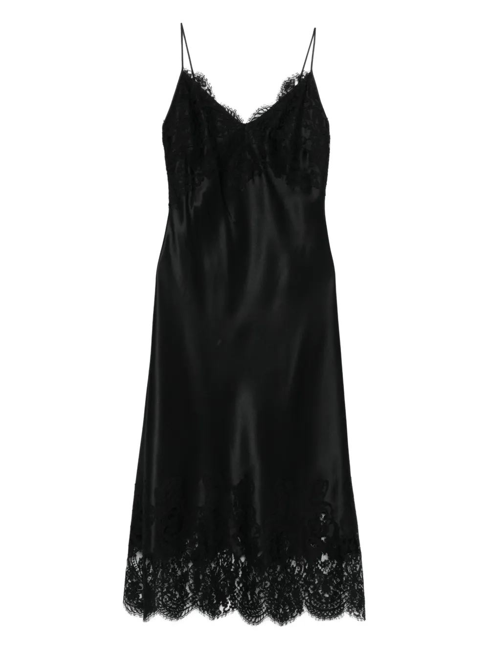 Il Volo Mira Midi Dress In Black