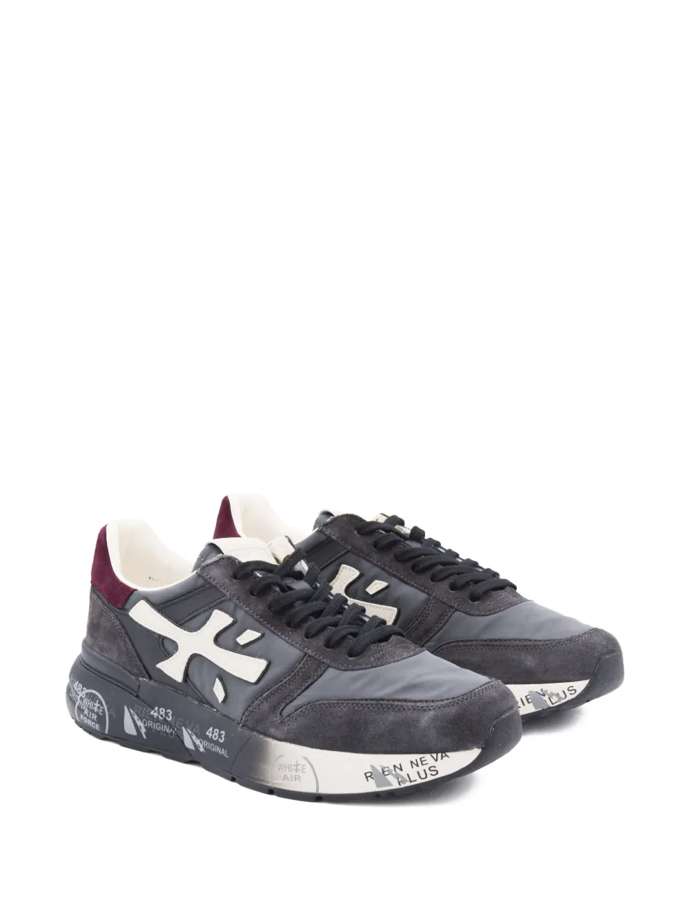 Premiata printed-sole leather sneakers | Low-Tops | Image 2