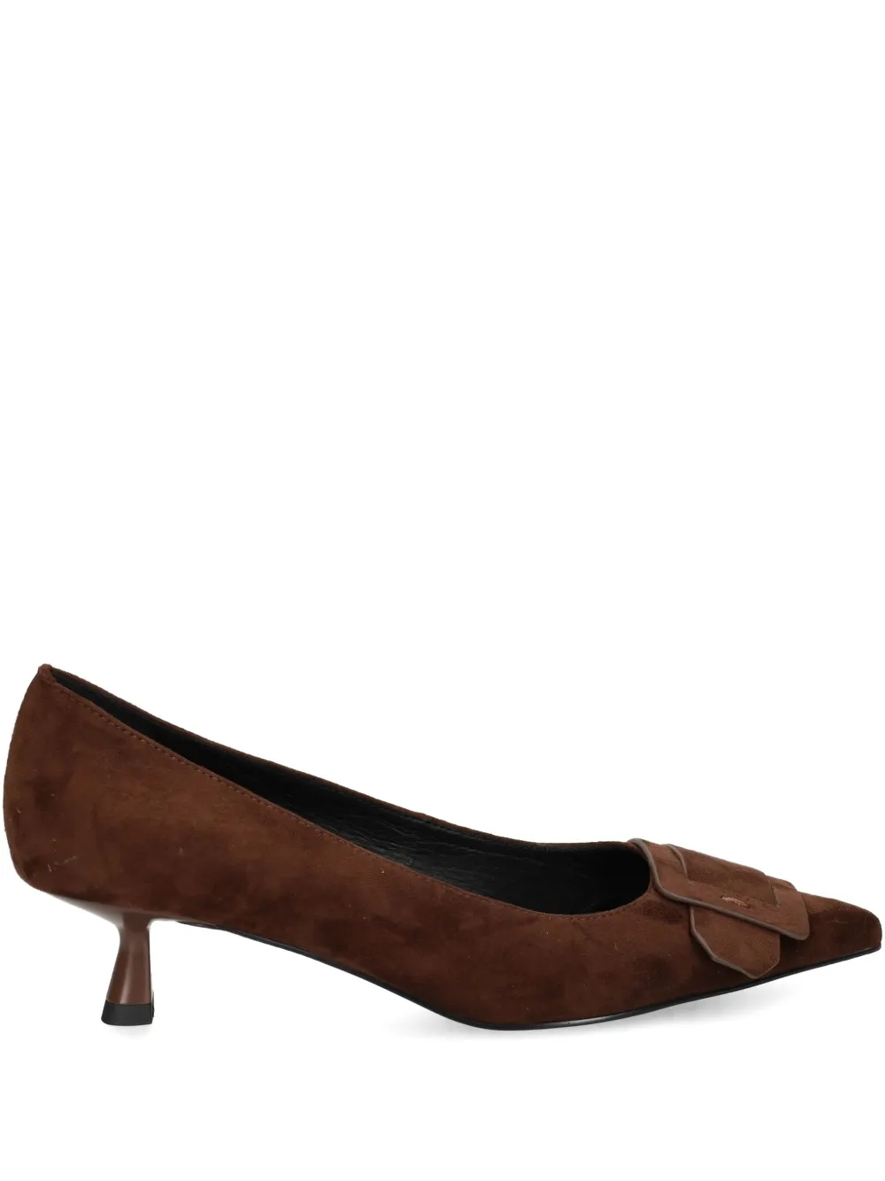 Bibi Lou 40mm Altair Pointed Pumps In Brown