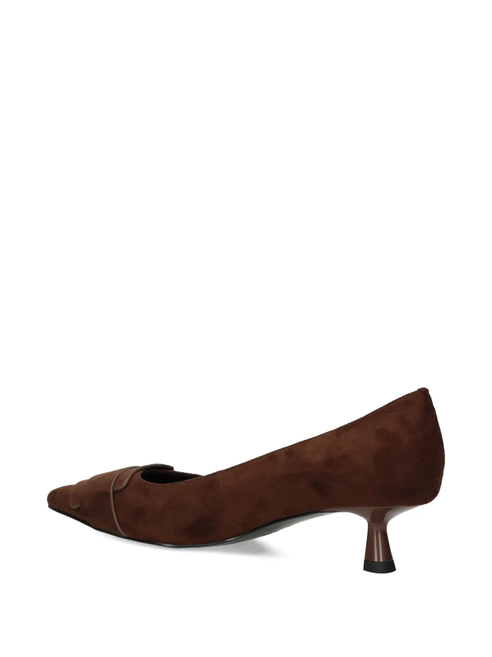 Bibi Lou 40mm Altair Pointed Pumps In Brown