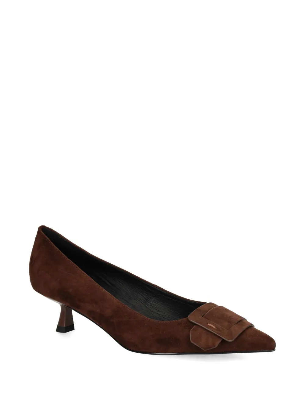 Bibi Lou 40mm Altair Pointed Pumps In Brown